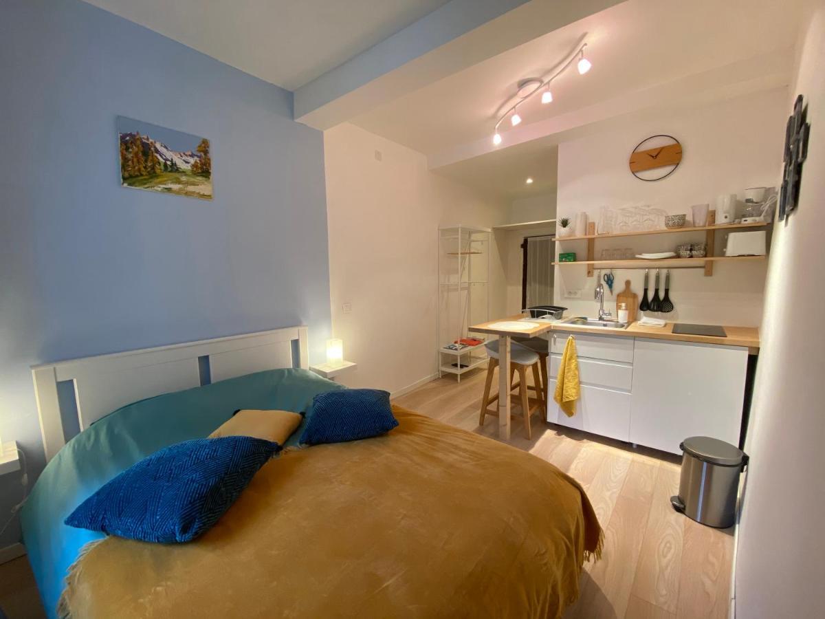 Studio Tres Agreable Proche De Auron Saint-Étienne-de-Tinée Exteriör bild