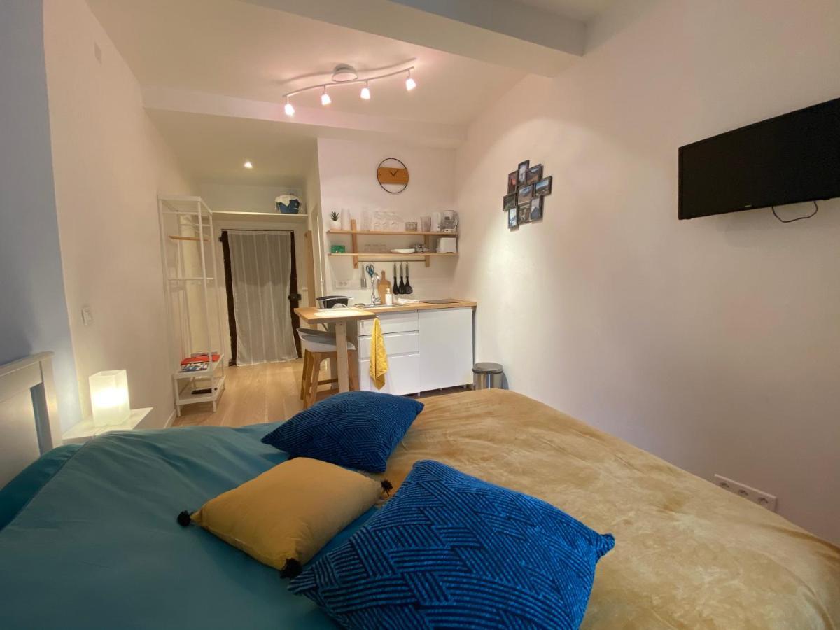 Studio Tres Agreable Proche De Auron Saint-Étienne-de-Tinée Exteriör bild