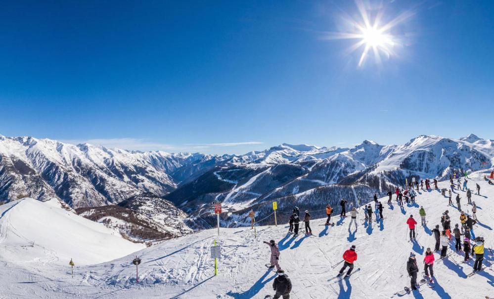 Studio Tres Agreable Proche De Auron Saint-Étienne-de-Tinée Exteriör bild